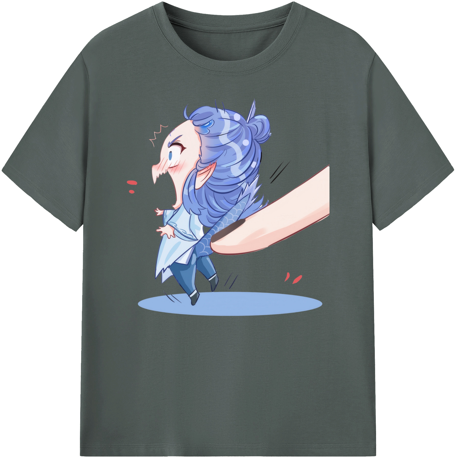 （画像用） Ne Zha 2 ナタ 魔童の大暴れ 綿100％ メンズ半袖Tシャツ｜肌触りやわらか＆通気性